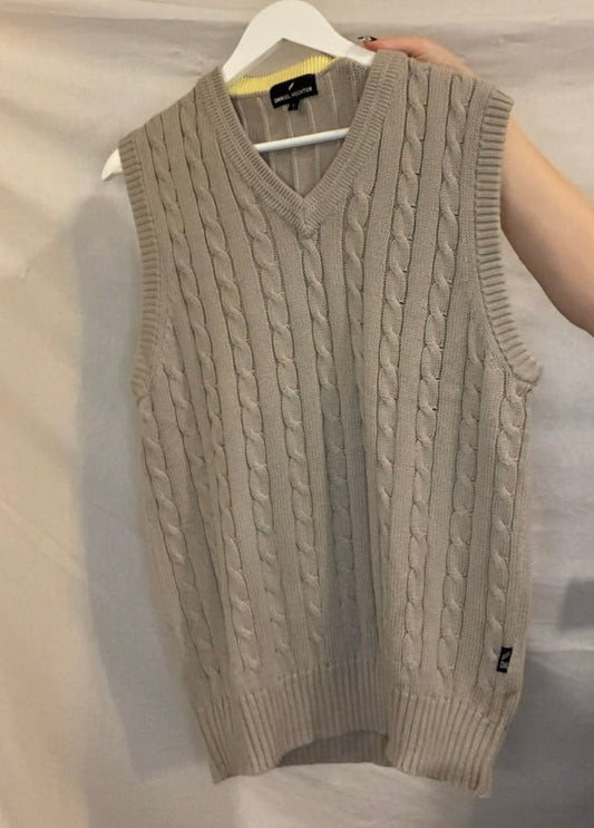 Grey Daniel Hechter Knit Vest