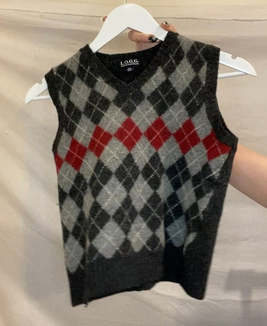 L.O.G.G Wool-blend Knitted Vest - Getting Thrifty